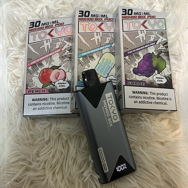 微信图片_20250216032914-1.png TOKYO東京魔盒煙彈 / 高質感12ml大容量 / 只適用魔盒主機【滿5盒送1盒隨機口味】